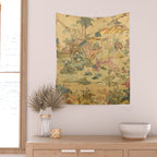 Antique 18th Century French Rococo Chinoiserie Landscape Wall Tapestry Gallery Image 2