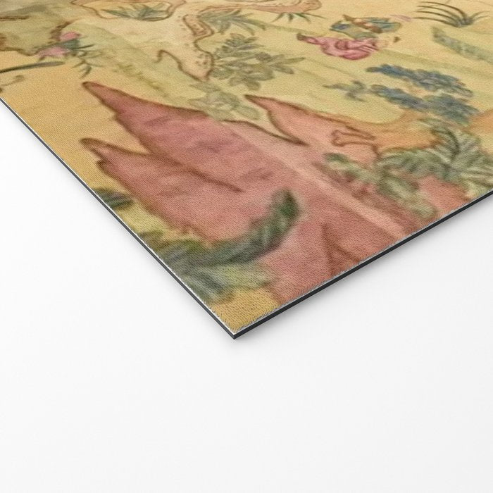 Antique 18th Century French Rococo Chinoiserie Landscape Welcome Mat Gallery Image 2