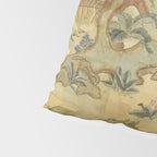 Antique 18th Century French Rococo Chinoiserie Landscape Pillow Sham Gallery Image 4