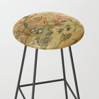 Antique 18th Century French Rococo Chinoiserie Landscape Stool Gallery Image 2