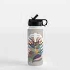Cat Landscape 107: Here Comes the Cat Water Bottle Gallery Image 1