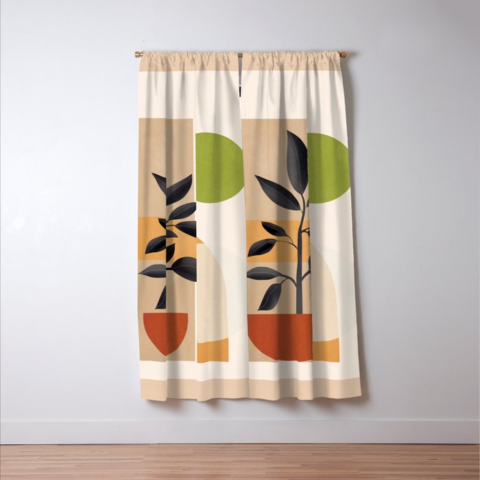 Soft Shapes XXI Window Curtain Gallery Image 3