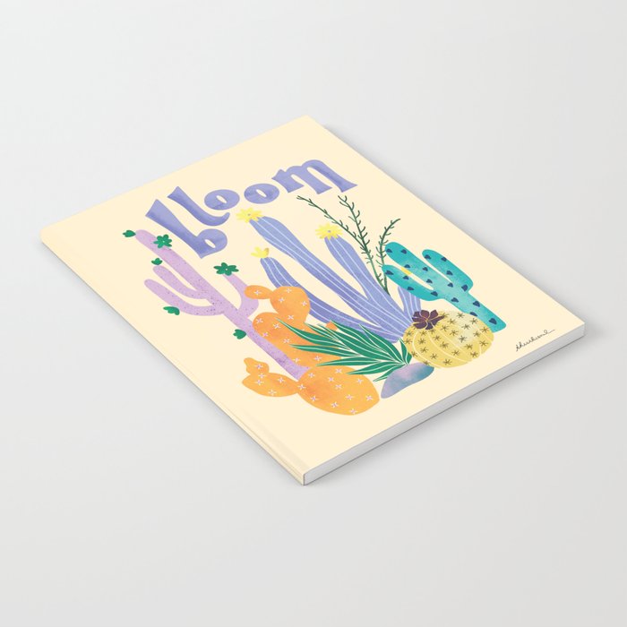 Cactus Blooms Notebook Gallery Image 1