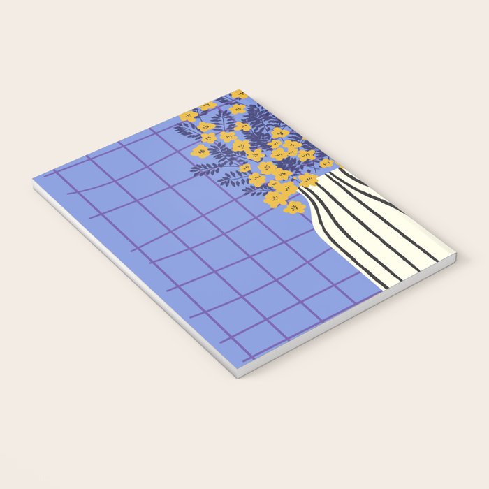 Still life with flowers and fruit Notebook Gallery Image 3