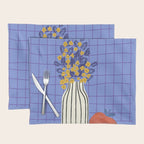 Still life with flowers and fruit Placemat Gallery Image 1