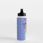 Still life with flowers and fruit Water Bottle Gallery Image 3
