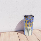 Still life with flowers and fruit Travel Mug Gallery Image 4