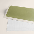 Green Beige Black Lines Artwork II Wrapping Paper Gallery Image 2