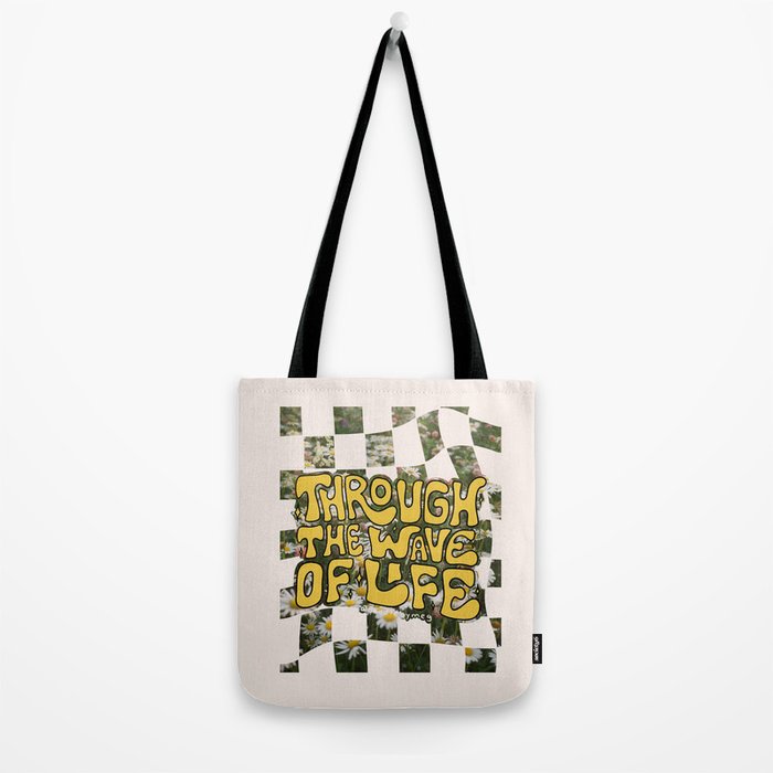 Through the Wave of Life Tote Bag Gallery Image 2