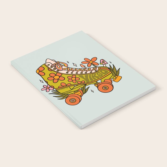 Virgo Roller Skate Notebook Gallery Image 1