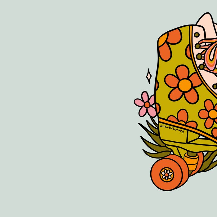 Virgo Roller Skate Coffee Mug Gallery Image 2