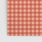 Gingham Plaid Pattern - Strawberry Red Poster Gallery Image 3