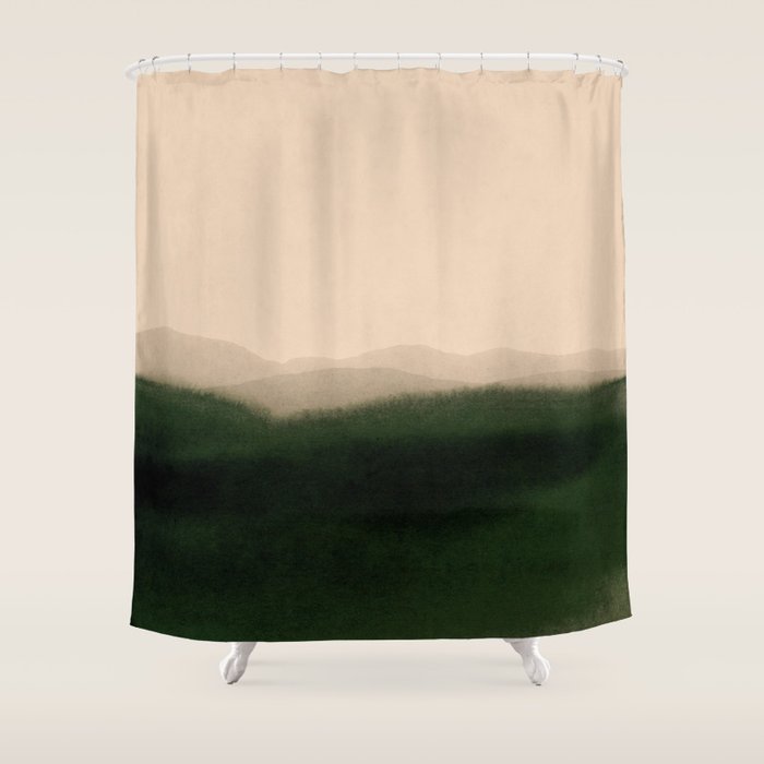 green hills Shower Curtain Gallery Image 1