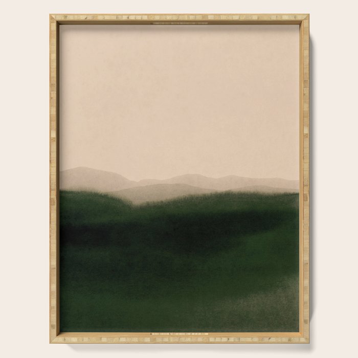 green hills Serving Tray Gallery Image 1