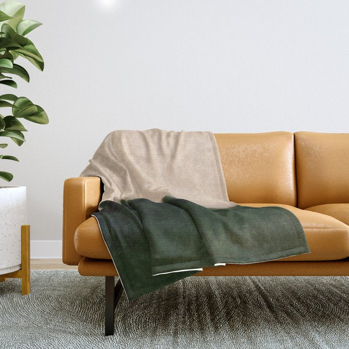 green hills Throw Blanket Gallery Image 1
