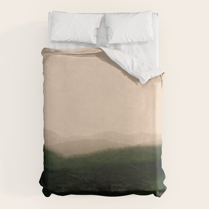 green hills Duvet Cover