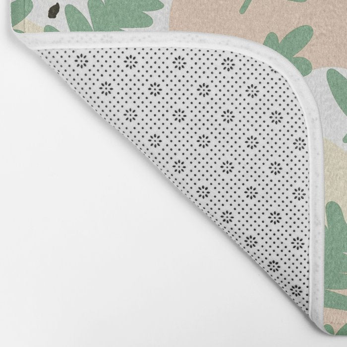 Fern Leaves Bath Mat Gallery Image 2