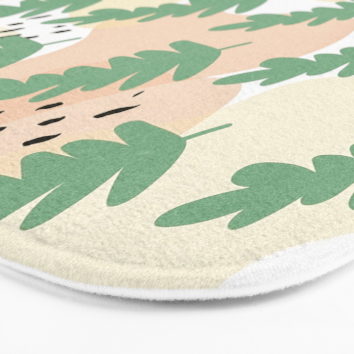 Fern Leaves Bath Mat Gallery Image 3