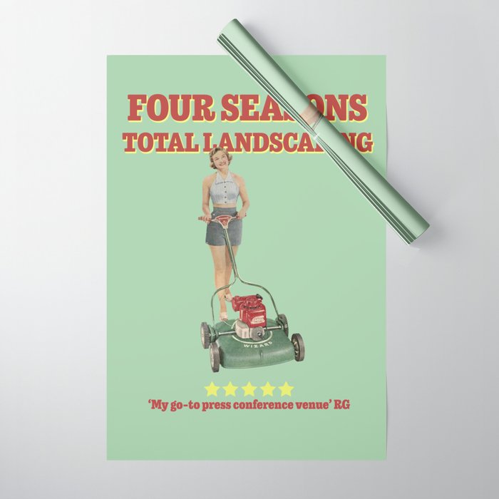 Four Seasons Total Landscaping Wrapping Paper Gallery Image 1