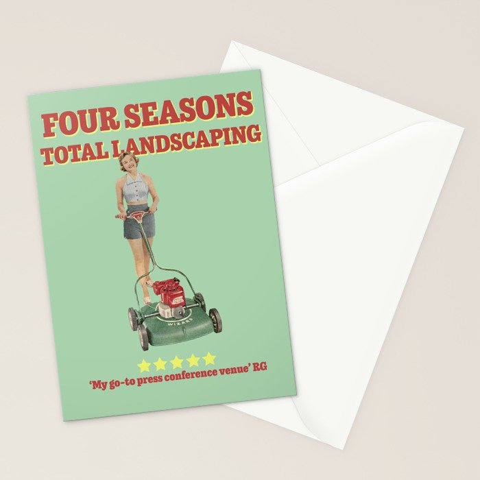 Four Seasons Total Landscaping Stationery Card Gallery Image 2
