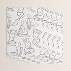Shapes of the Ladies Pattern Wrapping Paper Gallery Image 3