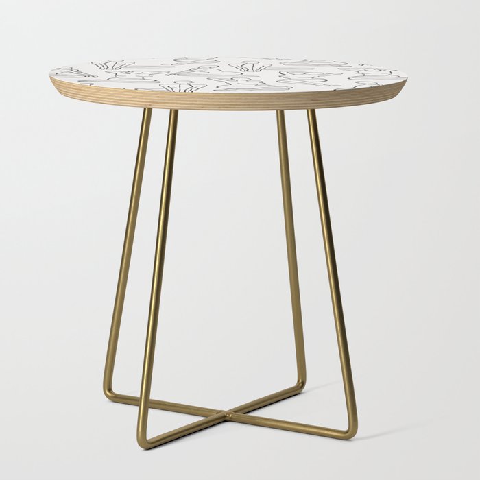 Shapes of the Ladies Pattern Side Table Gallery Image 1