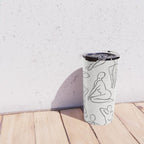 Shapes of the Ladies Pattern Travel Mug Gallery Image 4
