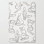 Shapes of the Ladies Pattern Cutting Board Gallery Image 1