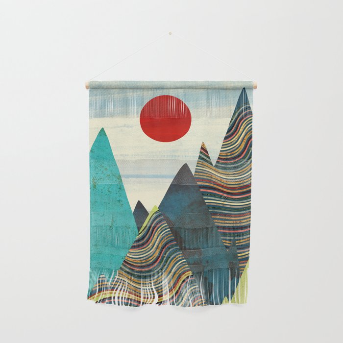 Color Peaks Wall Hanging Gallery Image 1