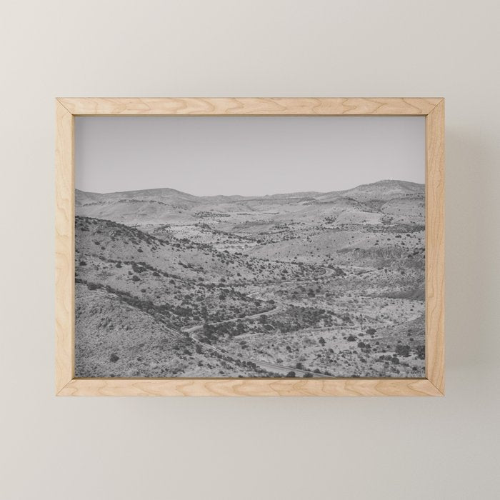 The Lost Highway IV Mini Art Print Gallery Image 1