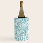 William Morris Strawberry Thief Aqua Teal Wine Chiller Gallery Image 2