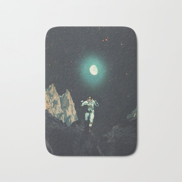 Searching for Happiness out of this Transitional World Bath Mat Gallery Image 1