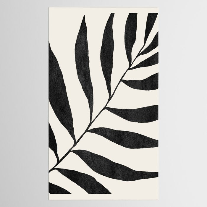 Minimal Abstract Art Plant 26 Tablecloth Gallery Image 2