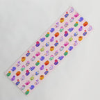 Flower sea slug - pastel Yoga Mat Gallery Image 1