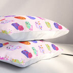 Flower sea slug - pastel Pillow Sham Gallery Image 3