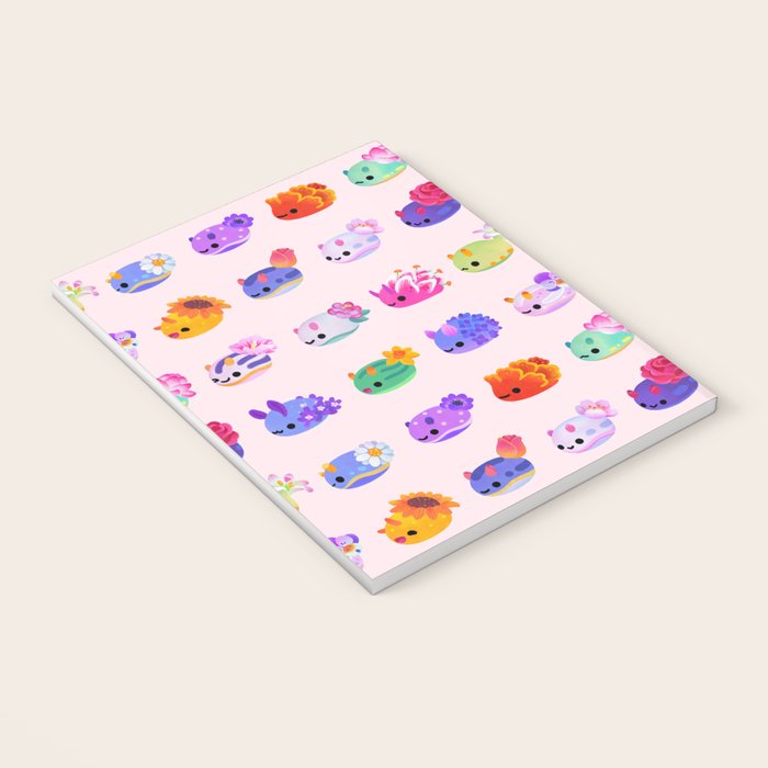 Flower sea slug - pastel Notebook Gallery Image 3