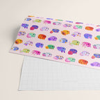 Flower sea slug - pastel Wrapping Paper Gallery Image 2