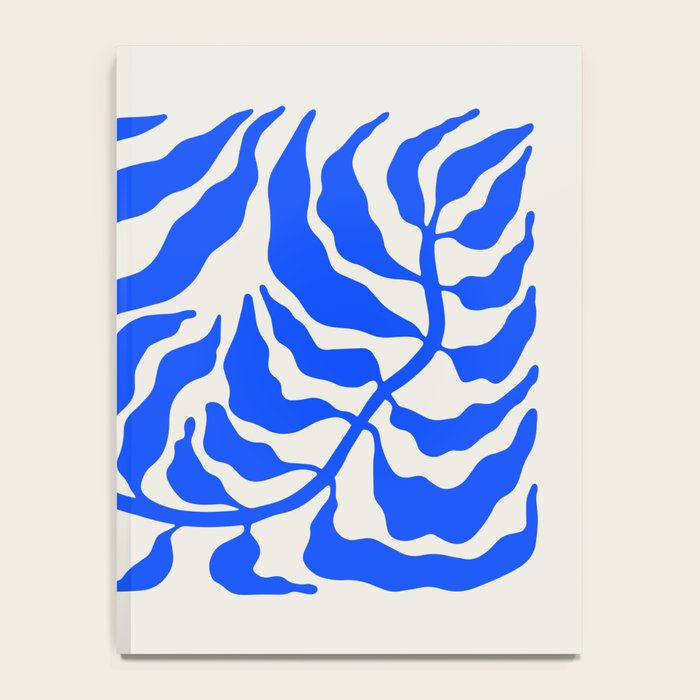 Wild Ferns: Ultramarine Blue Edition Notebook Gallery Image 4