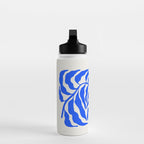Wild Ferns: Ultramarine Blue Edition Water Bottle Gallery Image 3