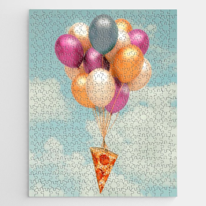 Pizza Balloons Jigsaw Puzzle Gallery Image 1