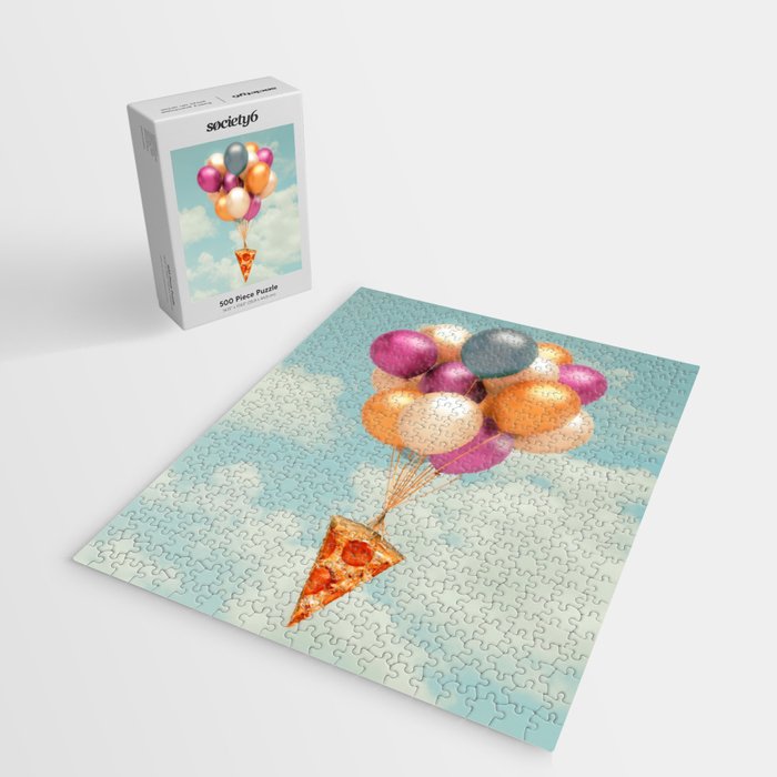 Pizza Balloons Jigsaw Puzzle Gallery Image 2