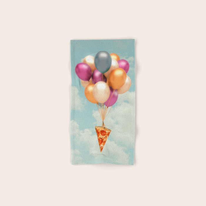 Pizza Balloons Bath Towel Gallery Image 1