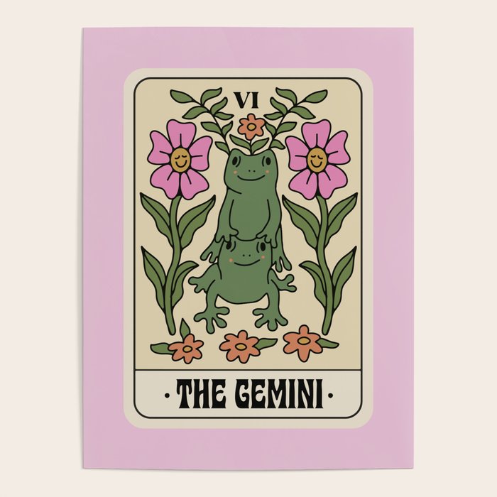 Gemini Tarot Poster Gallery Image 1