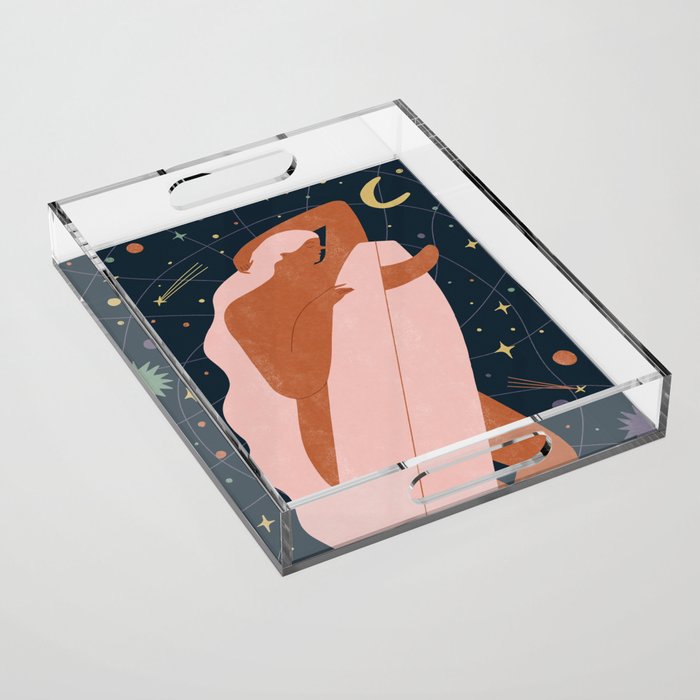 The Universe in my hand Acrylic Tray Gallery Image 1
