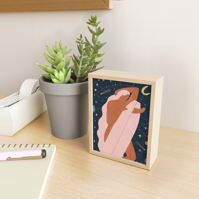 The Universe in my hand Mini Art Print Gallery Image 2