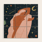The Universe in my hand Wood Wall Art Gallery Image 1