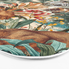 Floral and Animals Pattern IV Bath Mat Gallery Image 3