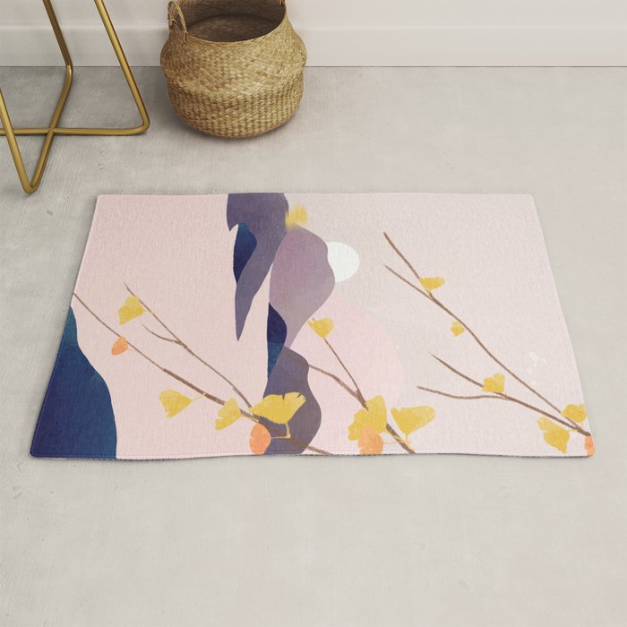 Midnight Bloom 02 Rug Gallery Image 1