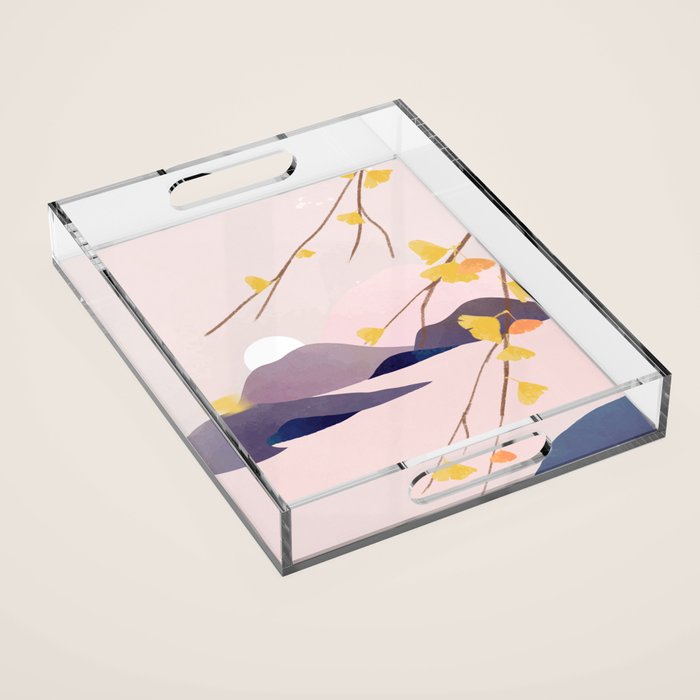 Midnight Bloom 02 Acrylic Tray Gallery Image 1