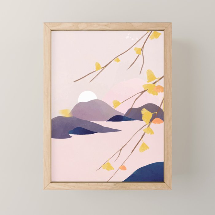 Midnight Bloom 02 Mini Art Print Gallery Image 1